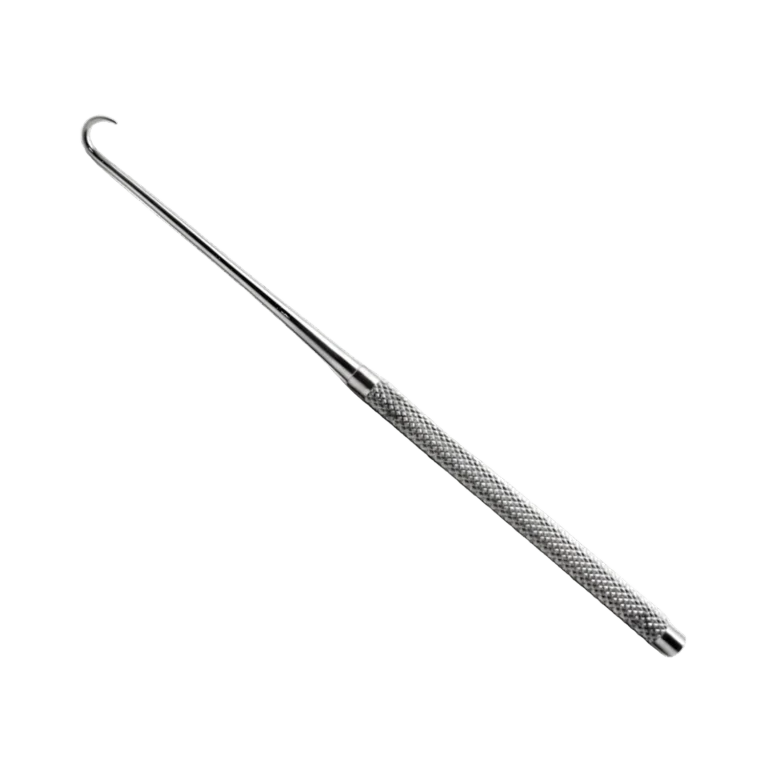 Gillies Skin Hook, single, sharp, 18 cm