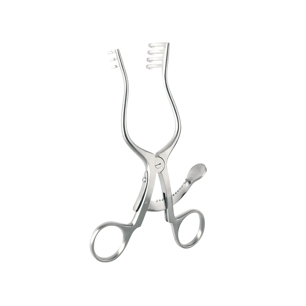 Weitlaner Self-Retaining Retractor, 3x4 prongs, 13 cm