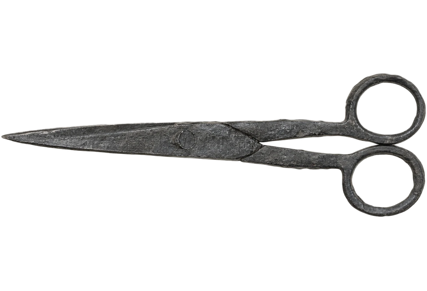Raw forged steel scissors blank